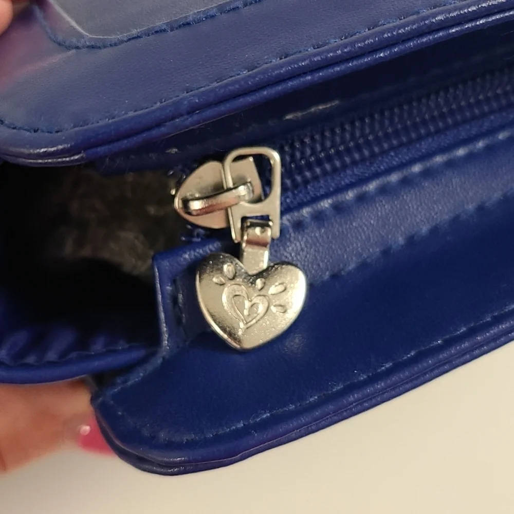 Justice L purse - blue